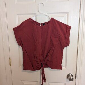 Keyhole Boxy Top